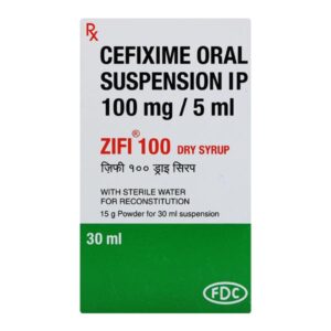 ZIFI 100MG DRY SYP 30ML Medicines CV Pharmacy