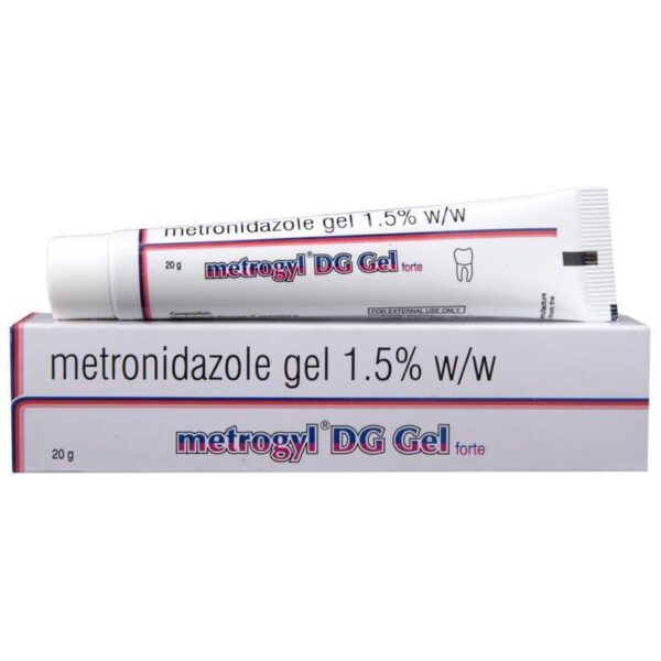 METROGYL DG  GEL FORTE-20GM Medicines CV Pharmacy 2