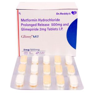 GLIMY-M2  TAB ENDOCRINE CV Pharmacy