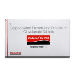 ZEDOCEF CV 200MG TAB ANTI-INFECTIVES CV Pharmacy