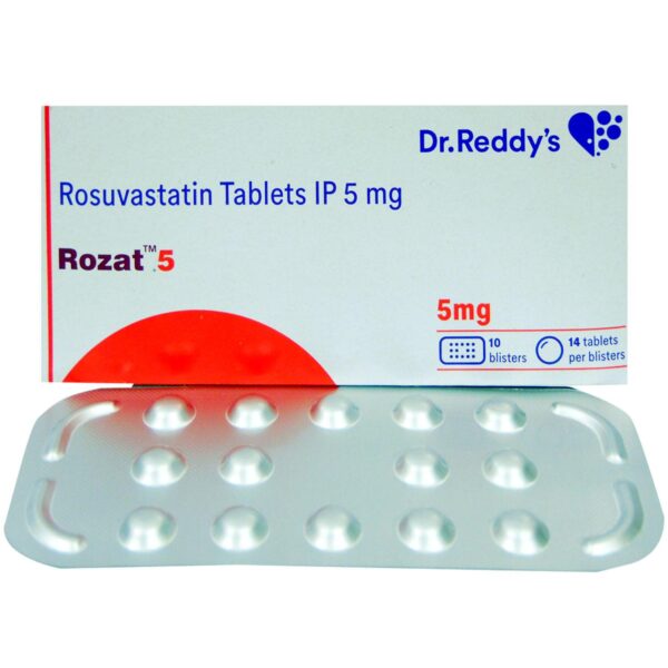 ROZAT 5MG TAB ANTIHYPERLIPIDEMICS CV Pharmacy 2