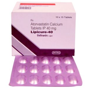 LIPICURE-40MG TAB ANTIHYPERLIPIDEMICS CV Pharmacy