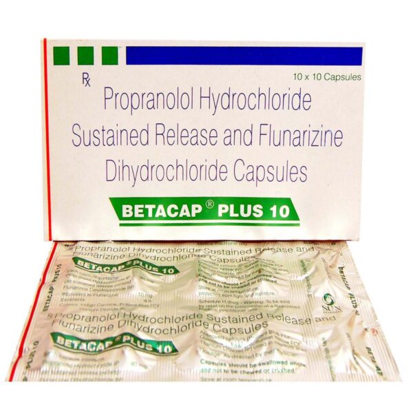 BETACAP  PLUS-10 TAB BETA BLOCKER CV Pharmacy