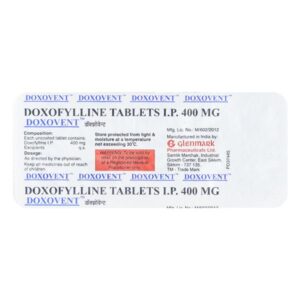 DOXOVENT 400MG TAB BRONCHODILATORS CV Pharmacy