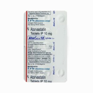 ATORSAVE 10MG ANTIHYPERLIPIDEMICS CV Pharmacy