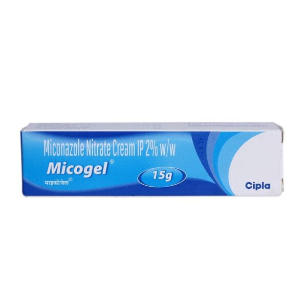 MICOGEL 15G CREAM DERMATOLOGICAL CV Pharmacy 2