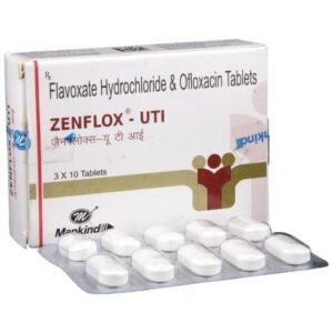 ZENFLOX UTI TAB ANTI-INFECTIVES CV Pharmacy