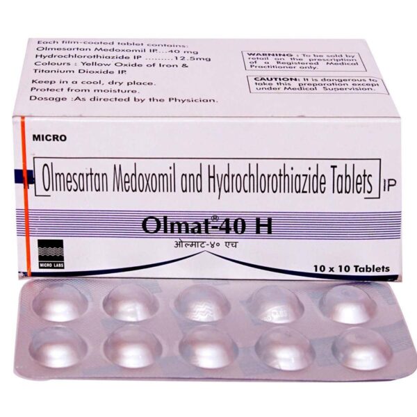 OLMAT-40 H TAB ANGIOTENSIN-II ANTAGONIST CV Pharmacy