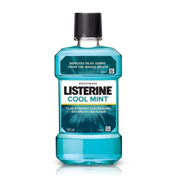 LISTERINE COOL MINT 500ML DENTAL AND BUCCAL CV Pharmacy