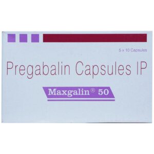 MAXGALIN 50 TAB CNS ACTING CV Pharmacy