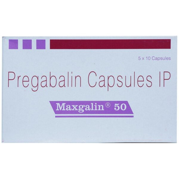 MAXGALIN 50 TAB CNS ACTING CV Pharmacy