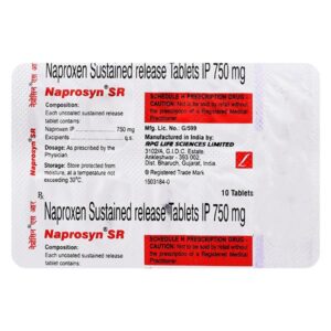 NAPROSYN SR TAB Medicines CV Pharmacy