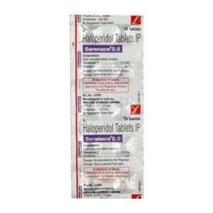 SERENACE 0.5 TAB Medicines CV Pharmacy