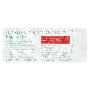 ROZAVEL 20MG ANTIHYPERLIPIDEMICS CV Pharmacy