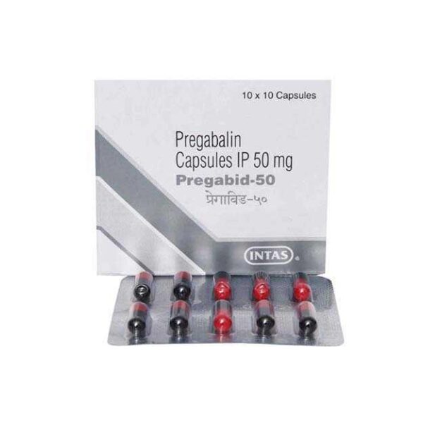 PREGABID-50MG CAP CNS ACTING CV Pharmacy