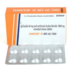 DIAMICRON XR 60MG TAB ENDOCRINE CV Pharmacy