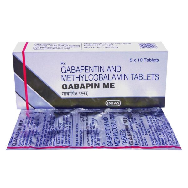 GABAPIN ME (300MG) TAB Medicines CV Pharmacy