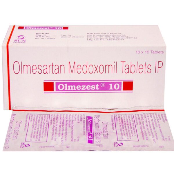 OLMEZEST 10 TAB ANGIOTENSIN-II ANTAGONIST CV Pharmacy