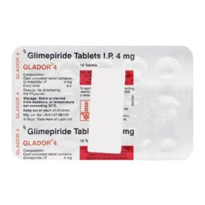 GLADOR 4 TAB ENDOCRINE CV Pharmacy