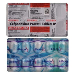 GUDCEF 200MG TAB ANTI-INFECTIVES CV Pharmacy