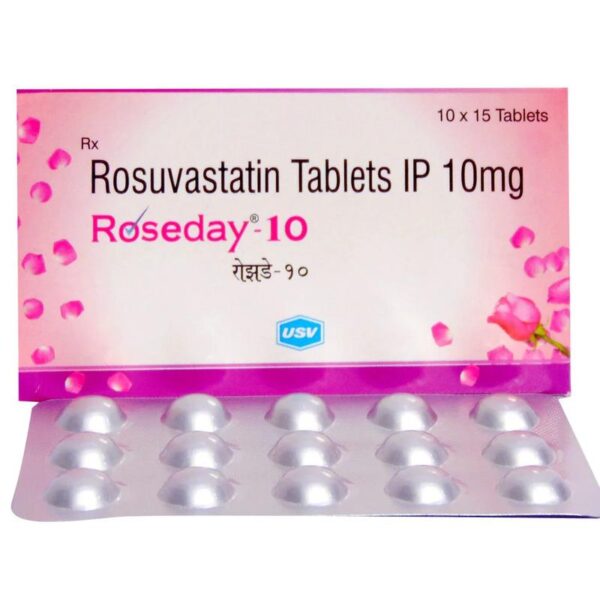 ROSEDAY 10MG ANTIHYPERLIPIDEMICS CV Pharmacy