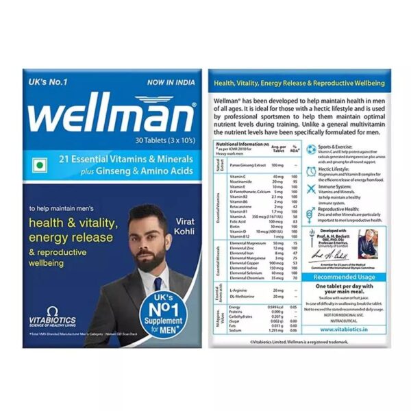 WELLMAN TABLET Medicines CV Pharmacy