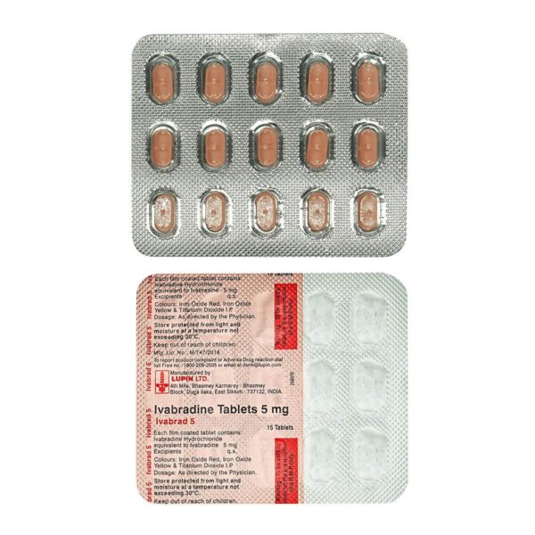 IVABRAD 5MG TAB CARDIOVASCULAR CV Pharmacy