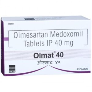 OLMAT 40 TAB ANGIOTENSIN-II ANTAGONIST CV Pharmacy