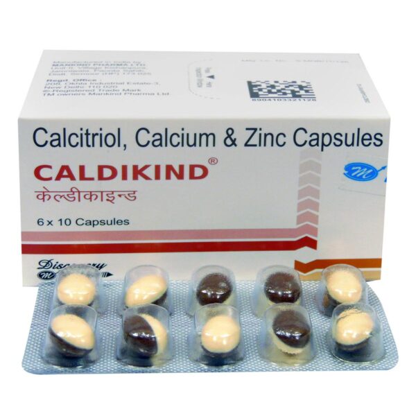 CALDIKIND CAP CALCIUM CV Pharmacy