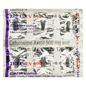 ZEFU CV 500MG ANTI-INFECTIVES CV Pharmacy