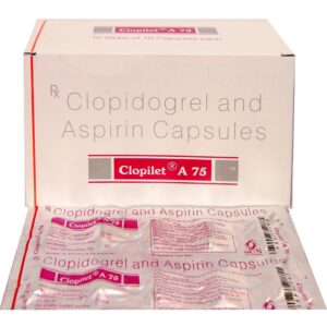 CLOPILET A 75MG CAP (SUN) ANTIPLATELETS CV Pharmacy
