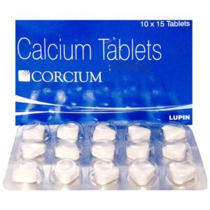 CORCIUM TAB CALCIUM CV Pharmacy