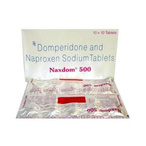 NAXDOM-500MG TAB ANALGESICS AND ANTIPYRETICS CV Pharmacy