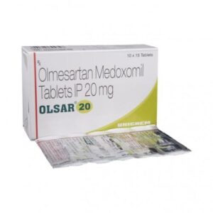 OLSAR 20MG TAB ANGIOTENSIN-II ANTAGONIST CV Pharmacy