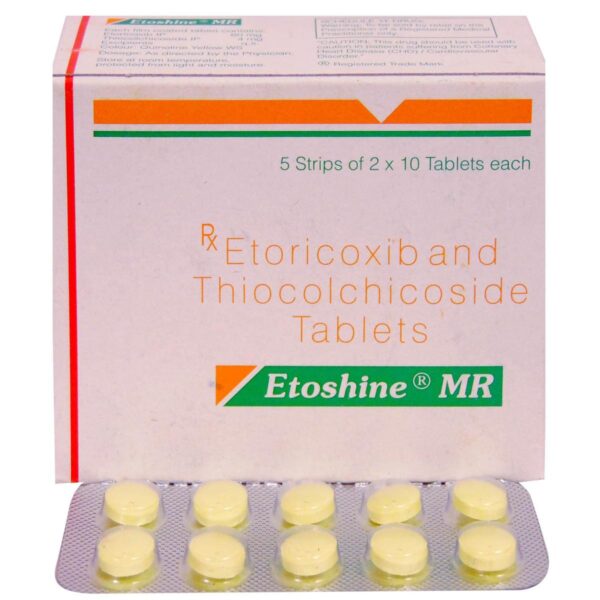 ETOSHINE MR TAB MUSCLE RELAXANTS CV Pharmacy