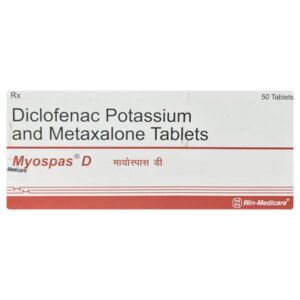 MYOSPAZ-D TAB MUSCLE RELAXANTS CV Pharmacy