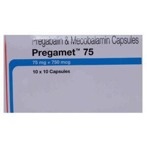 PREGAMET 75 Medicines CV Pharmacy