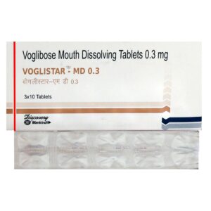 VOGLISTAR MD 0.3 TAB Medicines CV Pharmacy