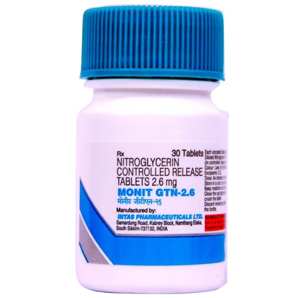 MONIT-GTN 2.6 TAB CARDIOVASCULAR CV Pharmacy 2