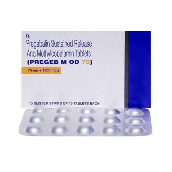 PREGEB M OD 75MG TAB SUPPLEMENTS CV Pharmacy