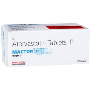 MACTOR 20MG TAB ANTIHYPERLIPIDEMICS CV Pharmacy