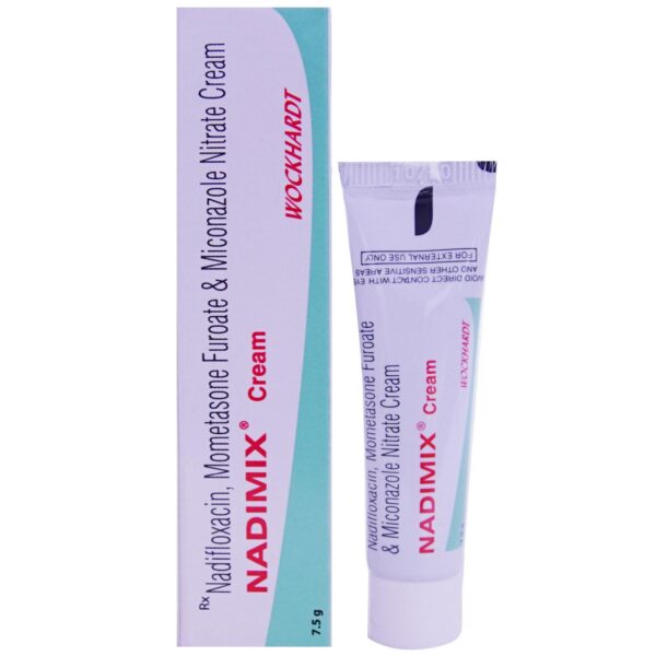 NADIMIX  CREAM 7.5GM DERMATOLOGICAL CV Pharmacy