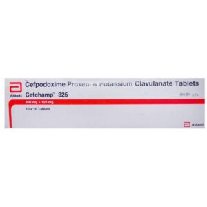 CEFCHAMP 325 TAB ANTI-INFECTIVES CV Pharmacy