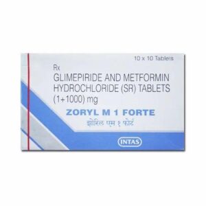 ZORYL-M1 FORTE TAB ENDOCRINE CV Pharmacy