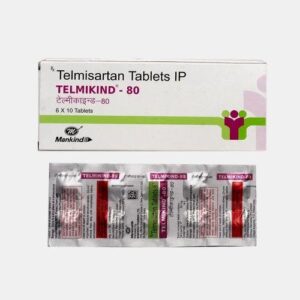 TELMIKIND 80MG TAB ANGIOTENSIN-II ANTAGONIST CV Pharmacy