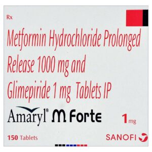 AMARYL M FORTE 1 TAB Medicines CV Pharmacy