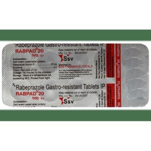 RABPAD 20MG TAB ANTACIDS CV Pharmacy