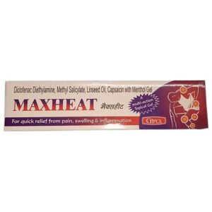 MAXHEAT GEL Medicines CV Pharmacy