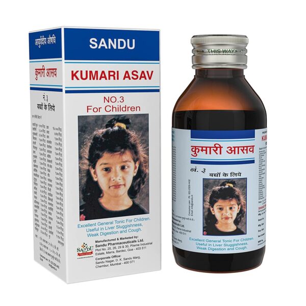 KUMARI ASAV NO.3 (SANDU) 200ML ASAVA AND ARISHTA CV Pharmacy 2