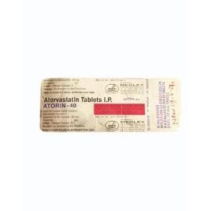 ATORIN 40MG TAB ANTIHYPERLIPIDEMICS CV Pharmacy